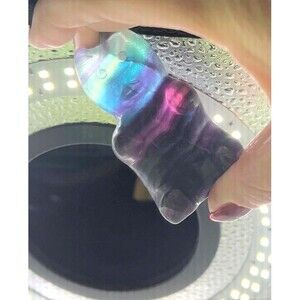 Fluorite Gummy Bear Carving